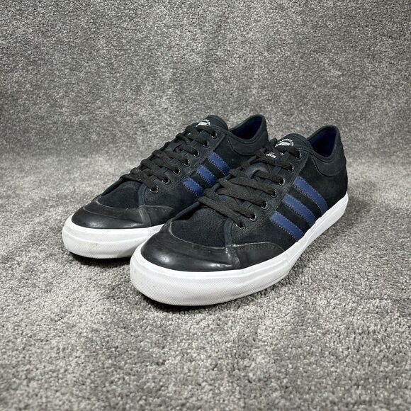 Adidas Matchcourt BB8554 Men’s Size 13 Black Blue Athletic Skate Shoes Used main image 10
